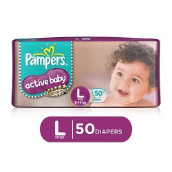 Pampers Active Baby Large - 50 Diaper Pants
