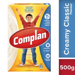 Complan Growth Drink Mix - Creamy Classic Flavour, 500 g 