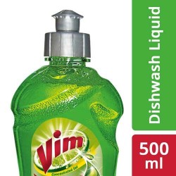Vim Dishwash Gel - Lime, 500 ml