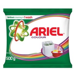 Ariel Detergent Powder - Colour & Style, 500 g Pouch