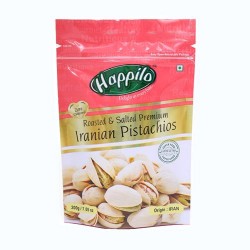 Happilo Roasted & Salted Premium- Iranian Pistachios, 200 g