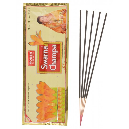 Moksh Bamboo Swarna Champa Agarbatti, 90g.