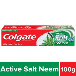 Colgate Toothpaste - Active Salt, Neem, Anticavity, 100 g