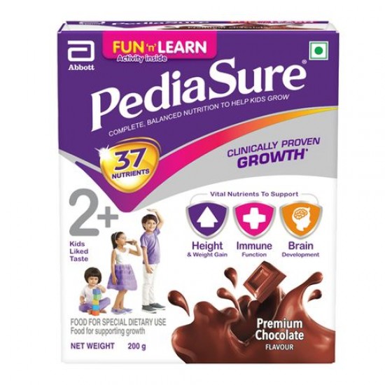 Pediasure Nutritional Powder - Complete & Balanced, Premium Chocolate, 200 g