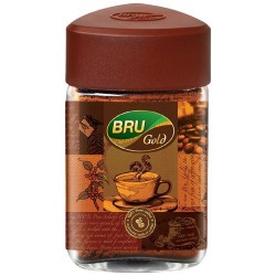 Bru Instant Coffee - Gold, 50 g Bottle