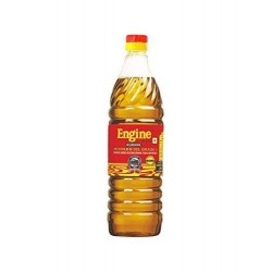 Engine Brand Kachi Ghani Mustard Oil - 1 Litre