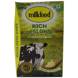 Milkfood Rich Desi Ghee, 1 L Carton
