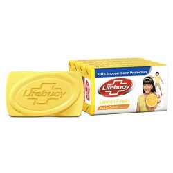 Lifebuoy Soap Bar - Lemon Fresh, 125 gm each Pack of 4