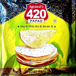 Agrawal 420 Papad, 400g.